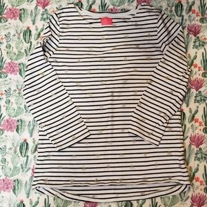 Joules harbour top with bees US 12/UK14